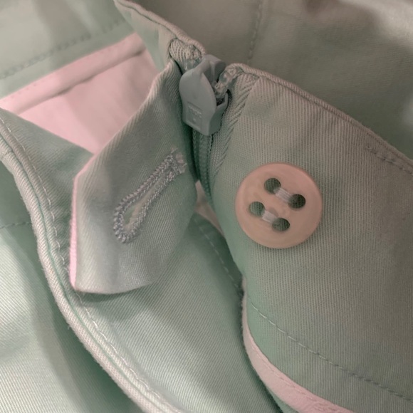 TALBOTS HERITAGE MINT GREEN CROP ANKLE PANTS SIZE 16 - Picture 6 of 16